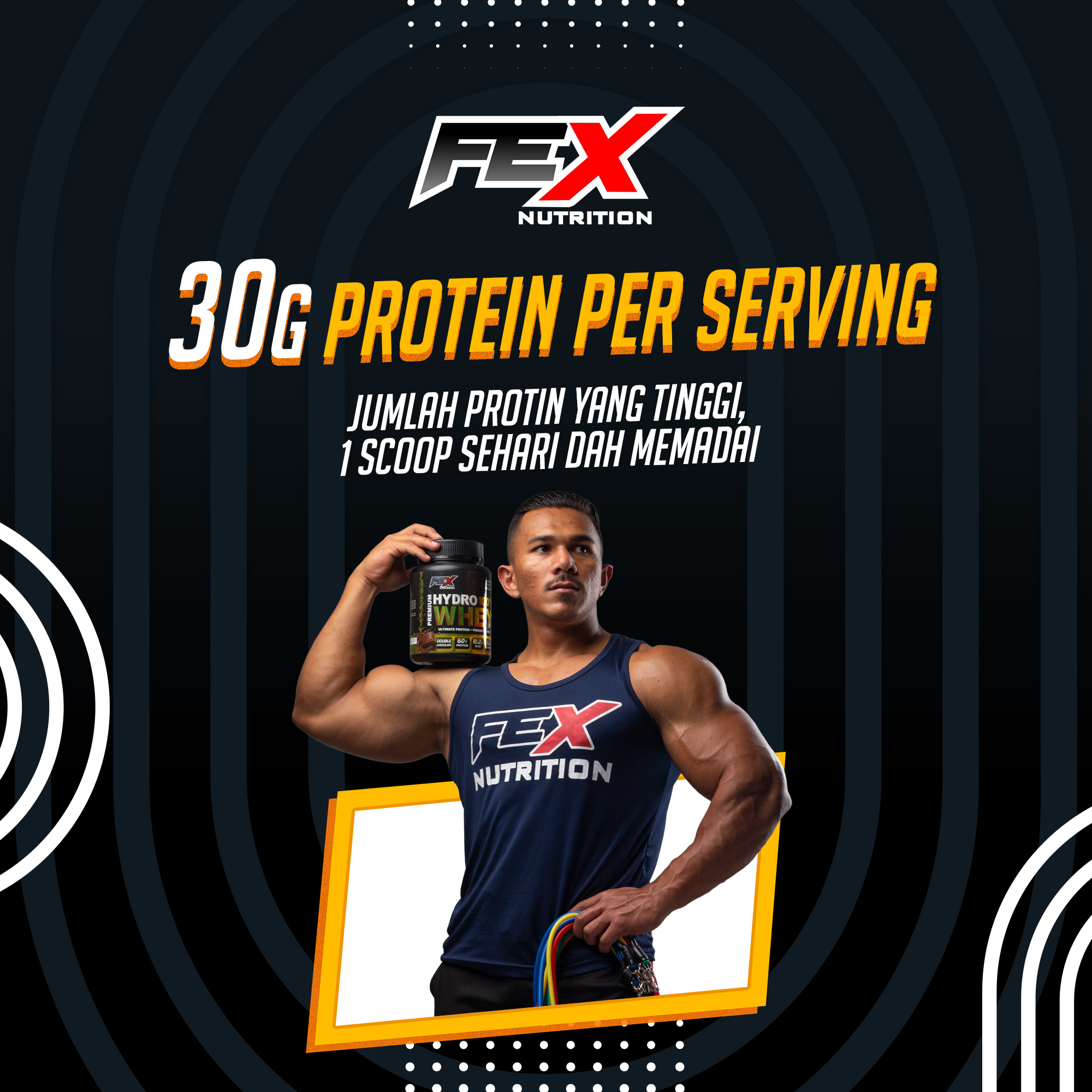 30g protein per serving